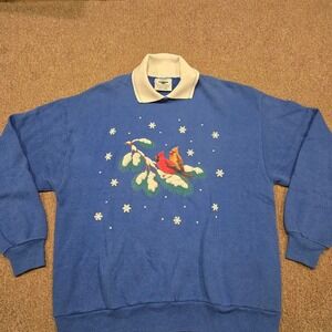 Women's Vintage Cardinal Winter Sweatshirt Gopher Sport L Made‎ in USA